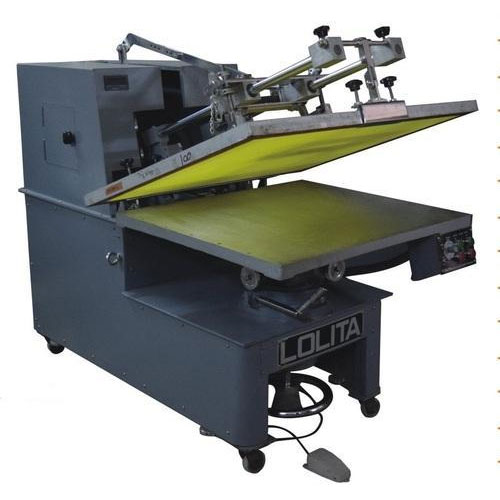 Semi Automatic Flat Screen Printing Machine